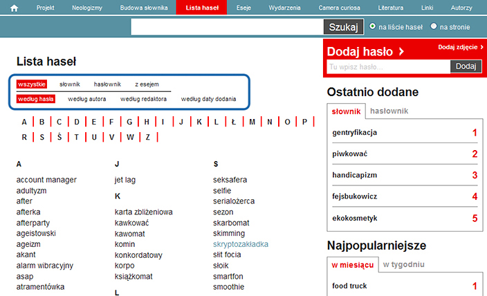 sortowaniehasel