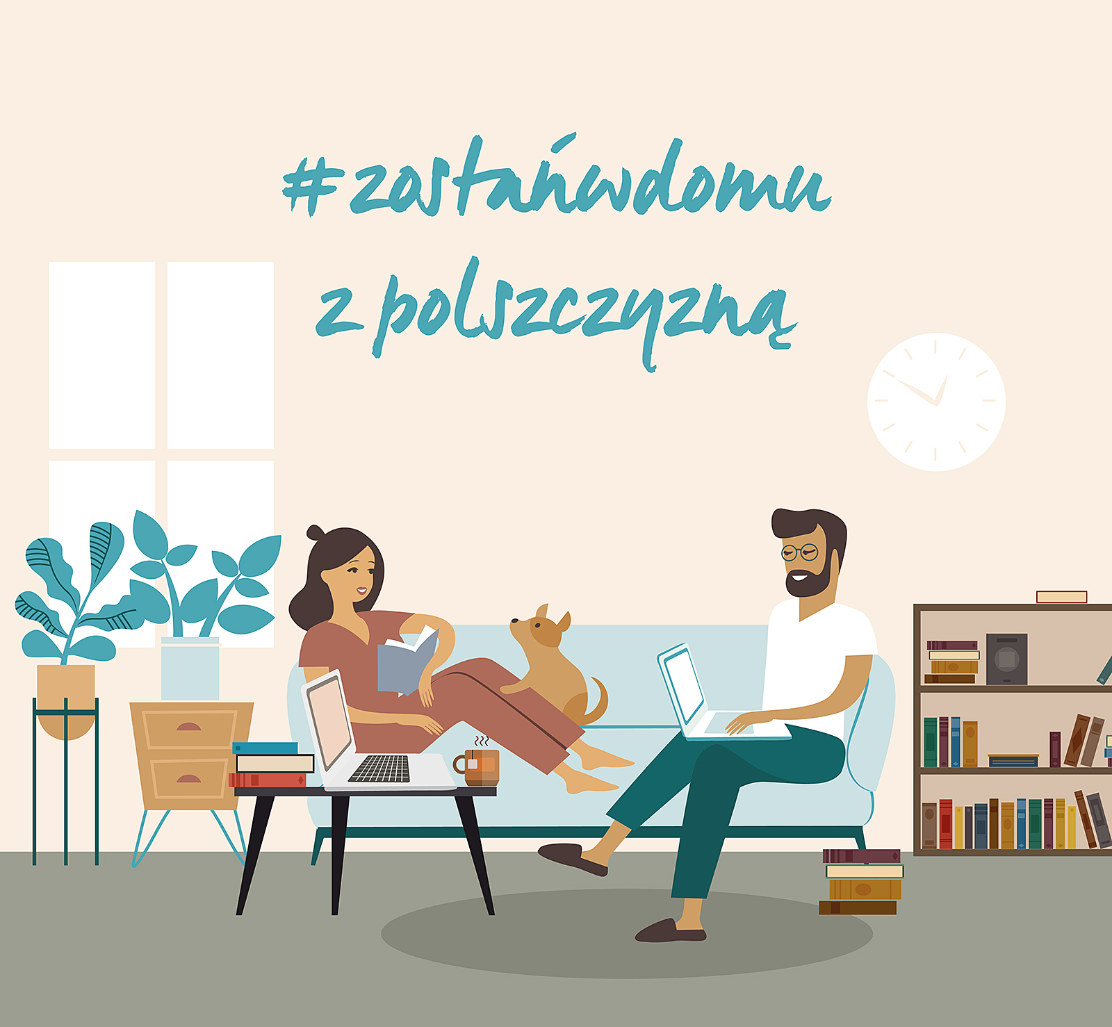 #zostańwdomu z polszczyzną